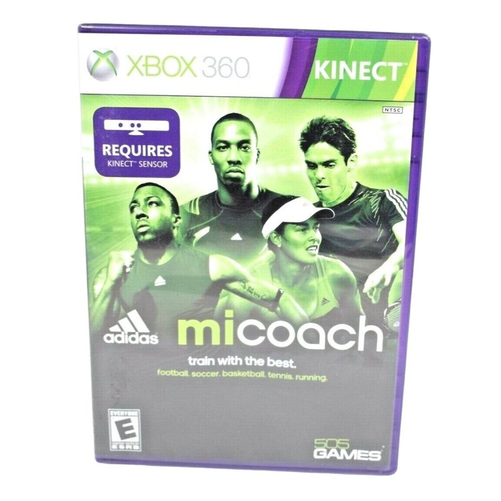 Adidas micoach: Train with the Best Microsoft Xbox 360, 2012 Kinect Required